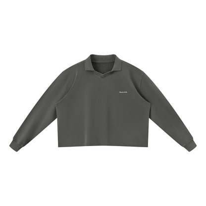 MuscleAndMe Mineral Wash Pullover