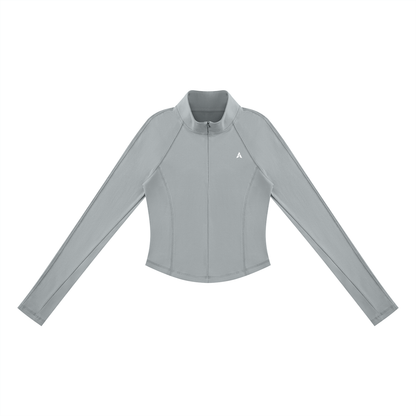 Women's Quarter-Zip Yoga T-Shirt