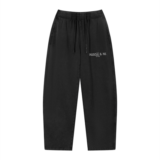 Unisex Vintage Wash Loose Sweatpants