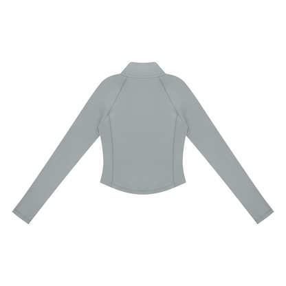 Women's Quarter-Zip Yoga T-Shirt