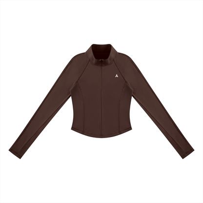 Women's Quarter-Zip Yoga T-Shirt